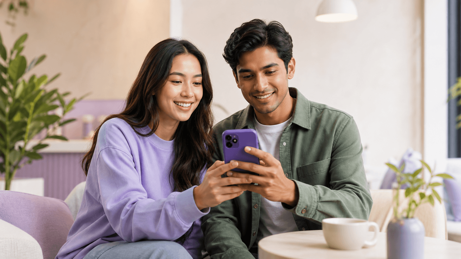 Creators checking Monyo cashback rewards on a phone